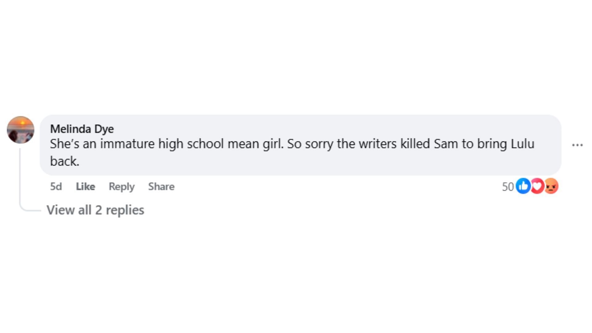 Comments by fans on the post (Image via Facebook/@Joseph Henry)